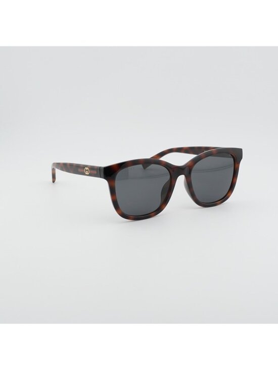 Gucci GG1984SK 002 Unisex Sunglasses Havana Square Frame, Blue Lenses main image 6